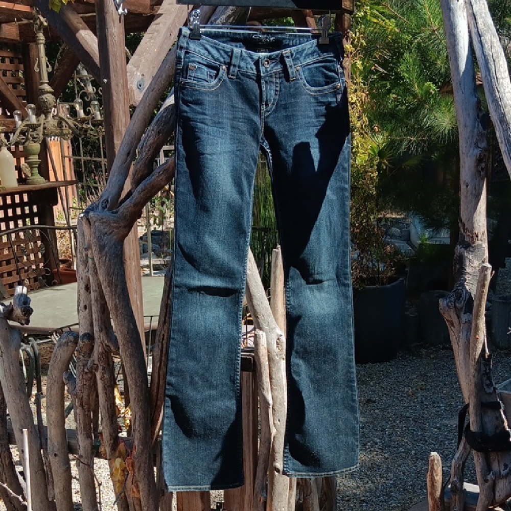 Silver Jeans Dark Blue Boot Cut Denim